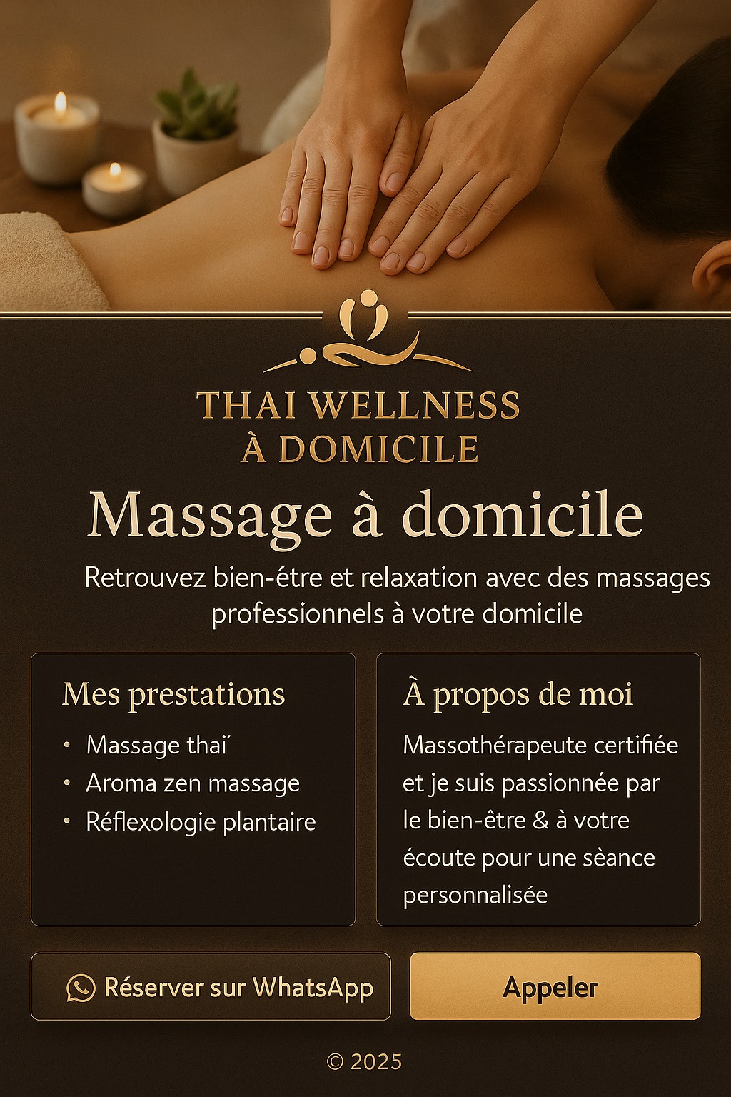 Massage relaxant